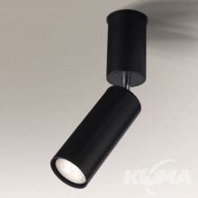 Shima reflektor sufitowy 1x8W GU10 czarny